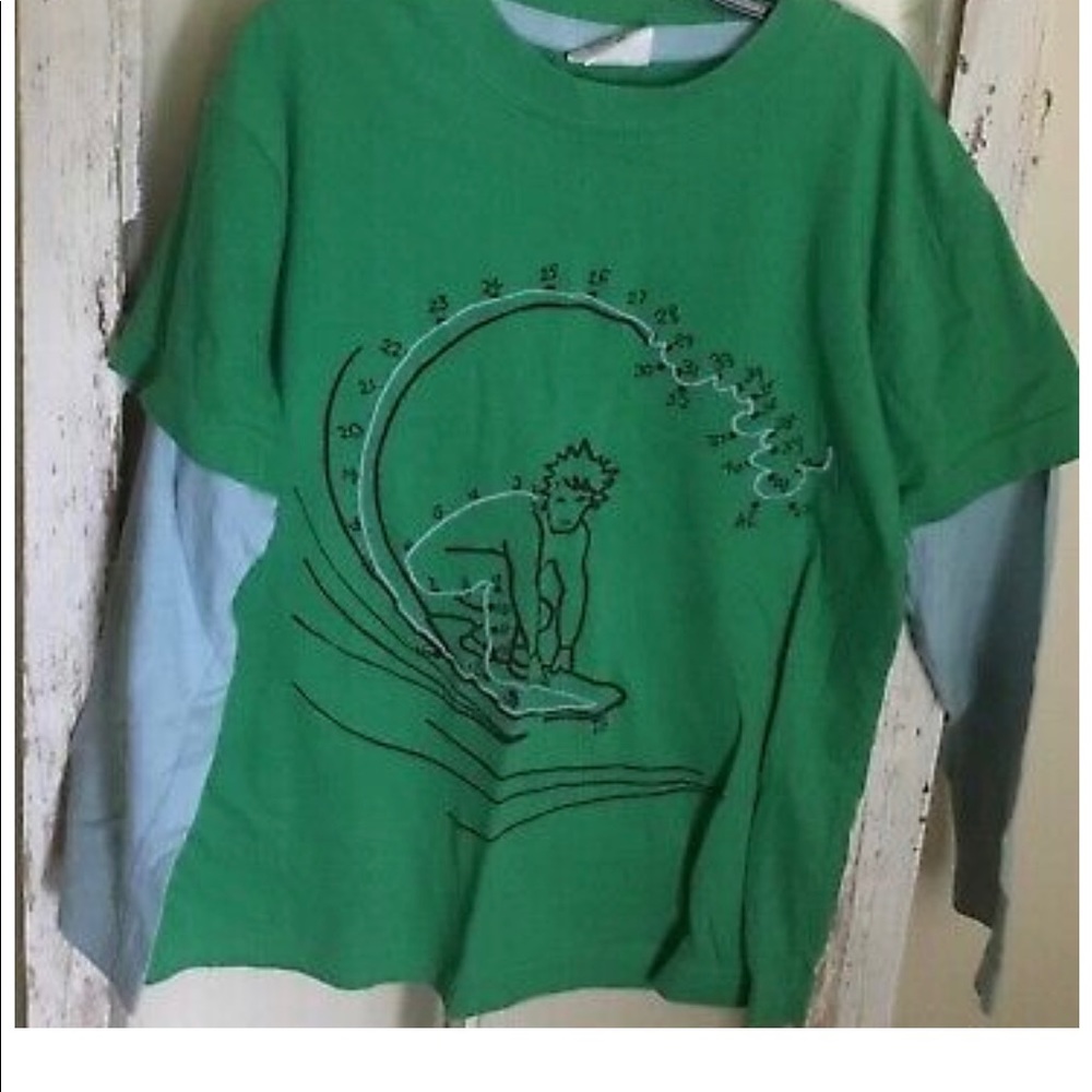 Mini Boden Surfing long sleeve shirt